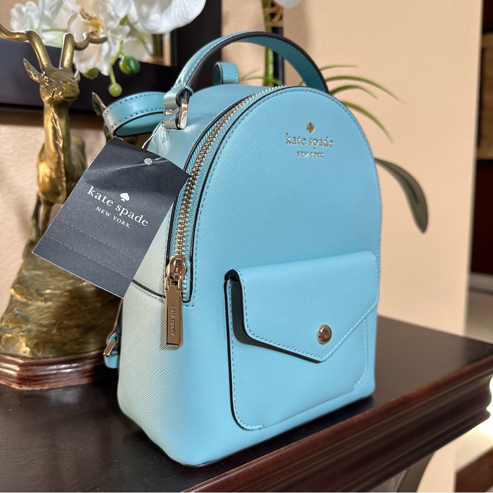 Authentic Kate Spade Mini Backpack - Picture 4 of 10
